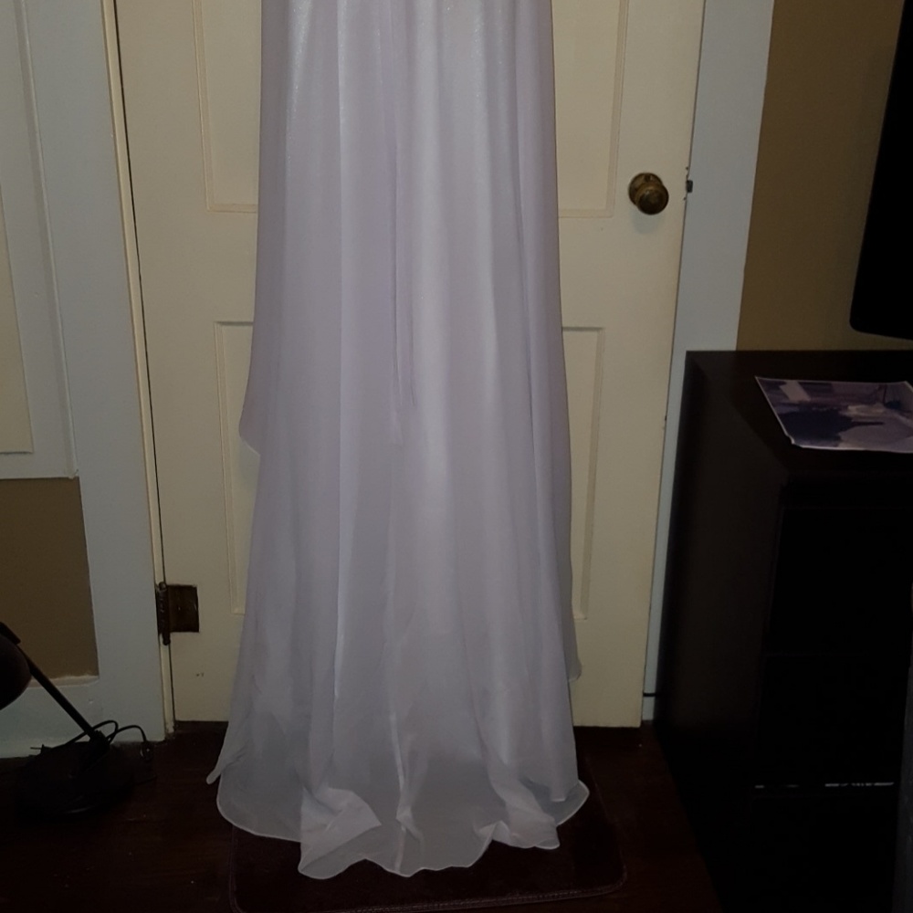 Strapless Wedding Dress NWOT - Picture 6 of 12